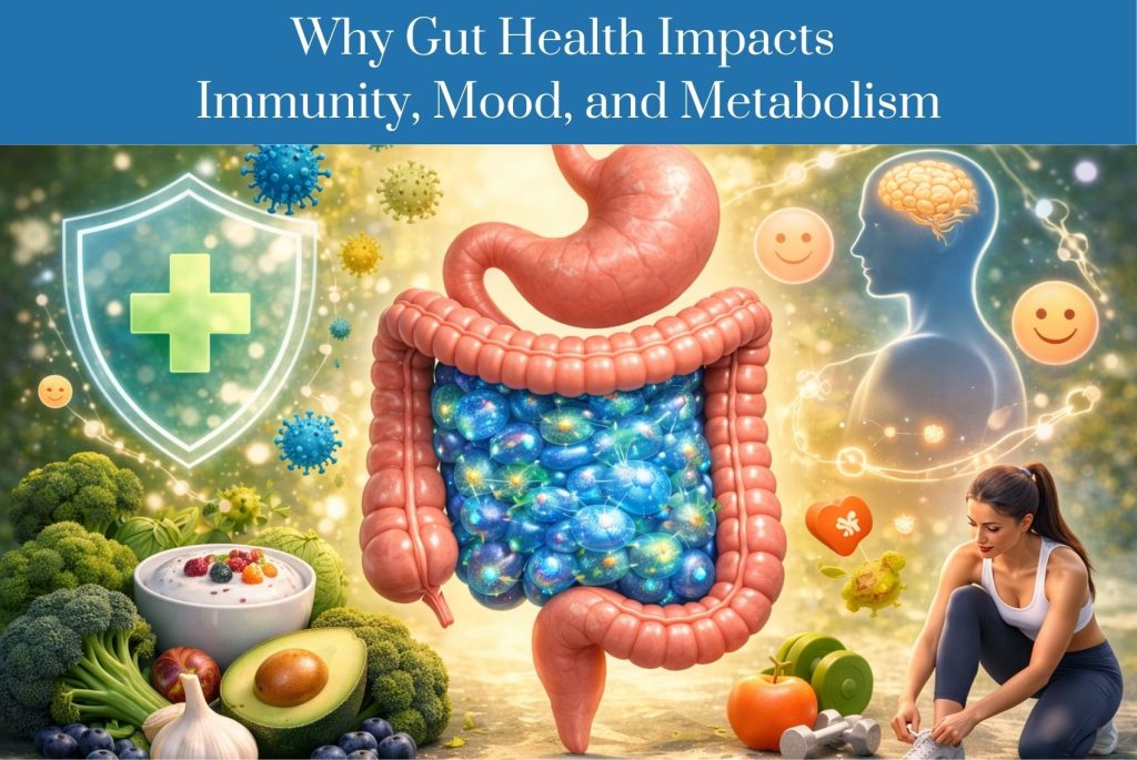 Why Gut Health Impacts Immunity, Mood, and Metabolism